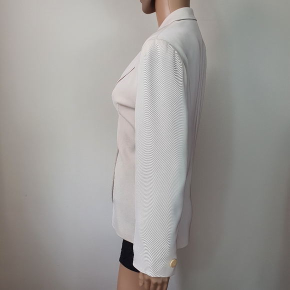 Country Road blazer cream white Sze 6 double button office work classic collar - Picture 5 of 9